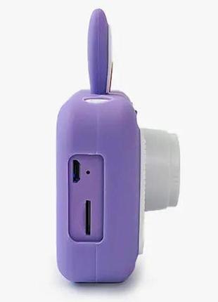 Дитячий фотоапарат x900 rabbit, purple3 фото