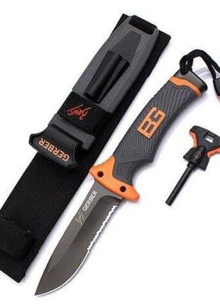 Нож gerber bear grylls ultimate pro fixed blade, +огниво