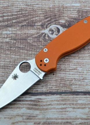 Ніж spyderco para-military orange