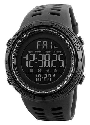 Годинники наручні 1251bk skmei, all black