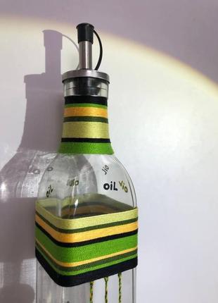 Пляшка для олії 0,5 л  handmade8 фото