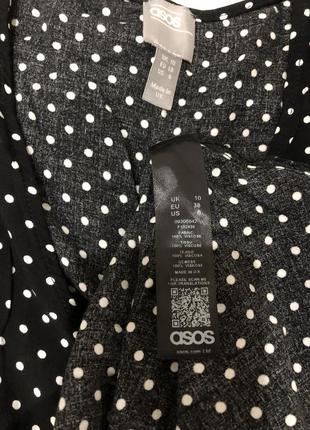 Сукня в горошок asos р.105 фото