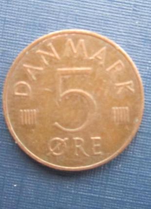 Монета 5 ере данія 1983