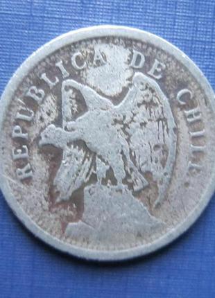 Монета 20 сентаво чилі 1921 1923 1925 1924 фауна птиця кондор ...8 фото
