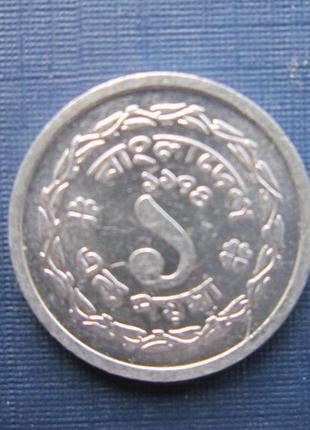 Монета 1 пойша бангладеш 1974