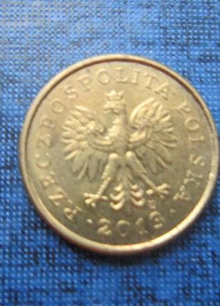 Монета 1 гріш польща 2013