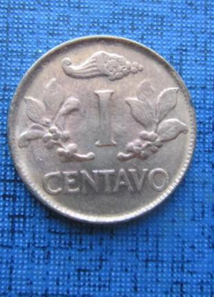 Монета 1 кентаво колумбія 1967 1969 1970 три роки ціна за 1 мо...