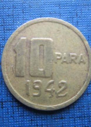 Монета 10 пара туреччина 1942 1940 два роки ціна за 1 монету