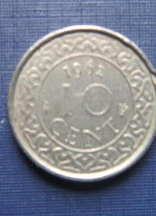 Монета 10 млн суринам 1962 1976 два роки ціна за 1 монету