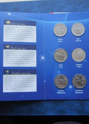 Подарунковий набір сомаліленд сомалі 10 шилінгів 2006 12 монет...