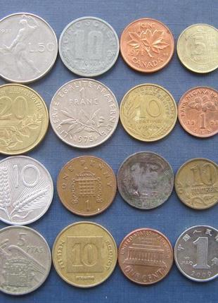 20 монет світу мікс без повторів одним лотоком гарний початок ...