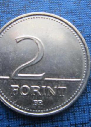 Монета 2 форинти угорщина 2003 2007 1996 три роки ціна за 1 мо...