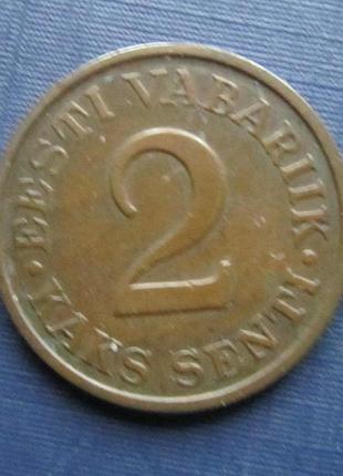 Монета 2 синтезі естонія 1934
