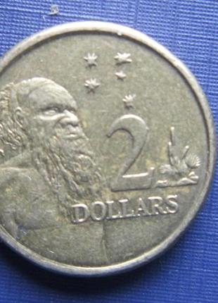 Монета 2 доларів австралія 2007 2008 два роки ціна за 1 монету