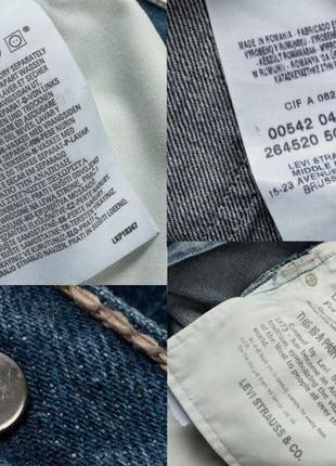 Levis 542 vintage denim jeans&nbsp; мужские джинсы10 фото