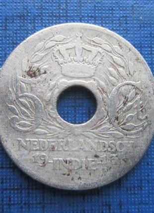 Монета 5 центів нідерландська індія 1913