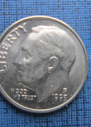 Монета 10 центів дайм сша 1992-d 1993-р 1993-d 1994-2018 р-р 5...