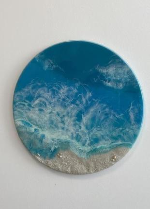 Картина ocean resin art