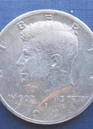 Монета 50 млн 1/2 підлога сша 1971 d