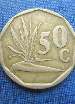 Монета у 50 центів пар 1994 флора