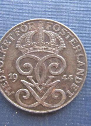 Монета 2-ере швеція 19442 фото