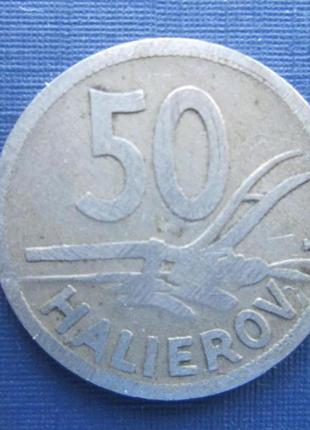 Монета 50 гелерів словаччина 1941