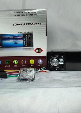 Pioneer 4026um автомагнітола 1din з екраном 4.2" divx mp5 usb ...