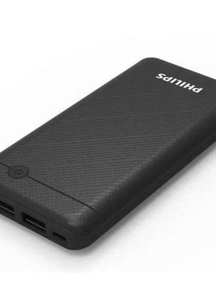 Powerbank philips dlp1710cb павербанк філіпс 10000 mah виходи ...