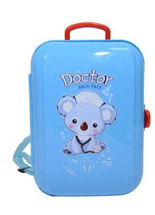 Портативний рюкзак doctor back pack ігровий медичний набір для...6 фото