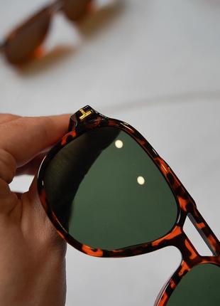 Леопардовые очки в стиле Tom ford3 фото