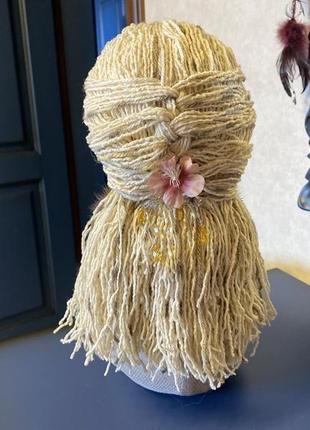 Інтер'єрна лялька тільда - класична дама,ручної роботи3 фото