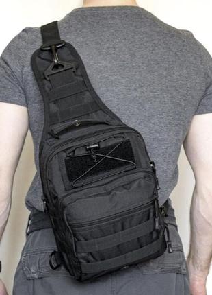 Тактична сумка, посилена чоловіча сумка, рюкзак, тактична стро...7 фото