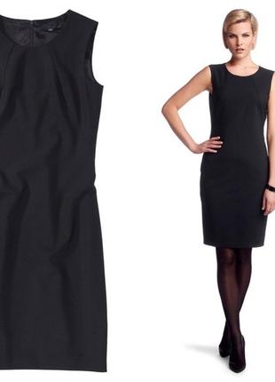 Hugo boss dallasa dress шерстяное платье футляр оригинал