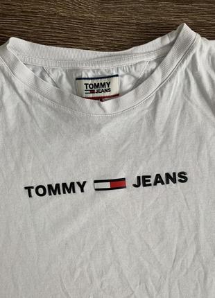 Распродажа tommy jeans оригинал футболка свежих коллекций ® men's t-shirts4 фото