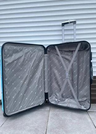 Набор чемоданов из пластика fly 20194 фото