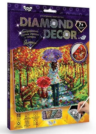 Алмазна мозаїка 'diamond decor' осінь (dd-01-11)1 фото