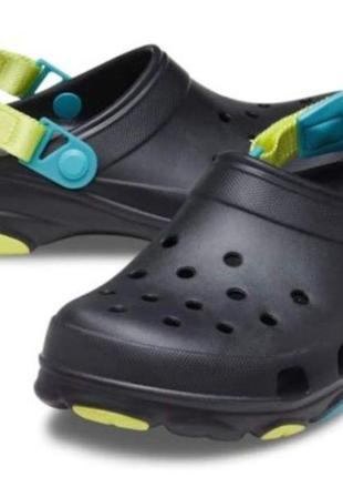 Crocs сабо шлепанцы черные.