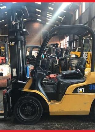 Вилочний навантажувач cat lift trucks gp35n, 3500 кг, газ!