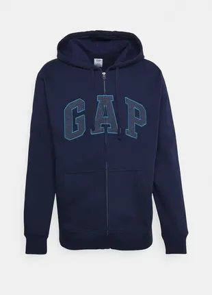 Соуп худи gap logo zip hoodie оригинал (размеры и цвета)1 фото