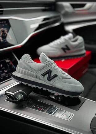 Мужские кроссовки в стиле new balance classic Сенералс / демисезонные / весенние, летние, осенние / обувь / замша, текстиль / белые, черные, синие, серые5 фото