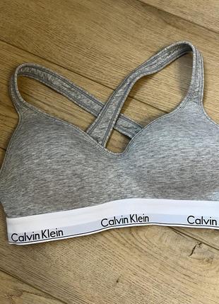 Топ бюстгальтер calvin klein