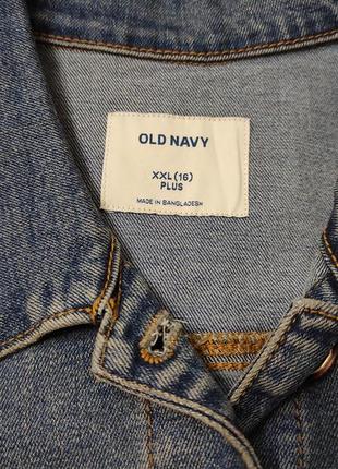 З біркою крута стильна джинсова куртка жакет old navy (корпорація gap) сша4 фото