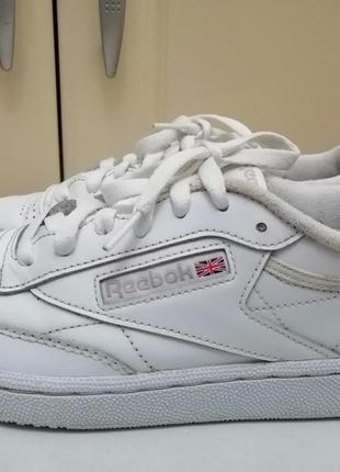 Кросiвки reebok club c 85 на стопу 24 см3 фото