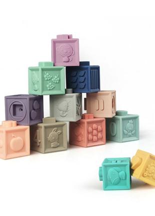 Силіконові кубики tumama 12 шт.3 фото