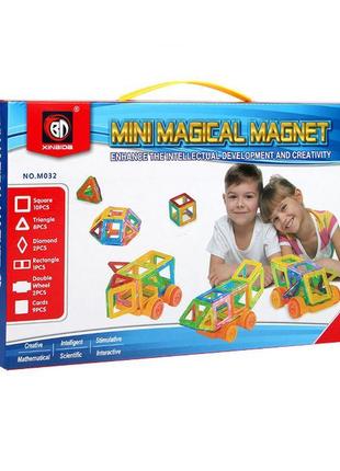 Магнітний конструктор magical magnet mini 32 ел.