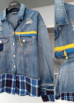 Сорочка джинсова