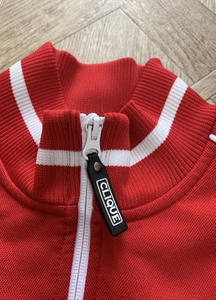 Стильная мастерка толстовка на змейке clique