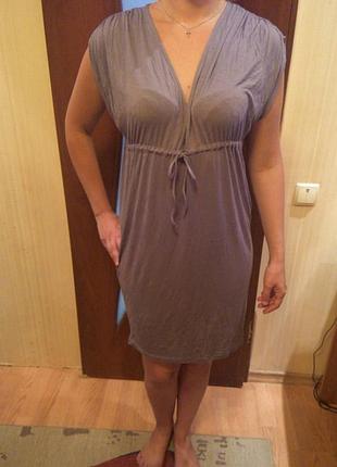 Продам стильное платье benetton,вискоза