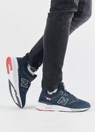 Мужские кроссовки в стиле new balance 997hALelенс / демисезонные / весенние, летние, осенние / обувь / замша / белые, черные, серые, бежевые, синие1 фото