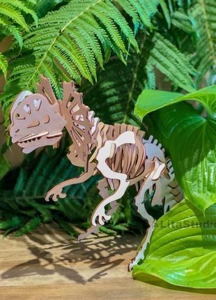 3d модели из фанеры (динозавр)2 фото